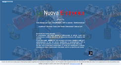 Desktop Screenshot of lanuovaelettronica.com